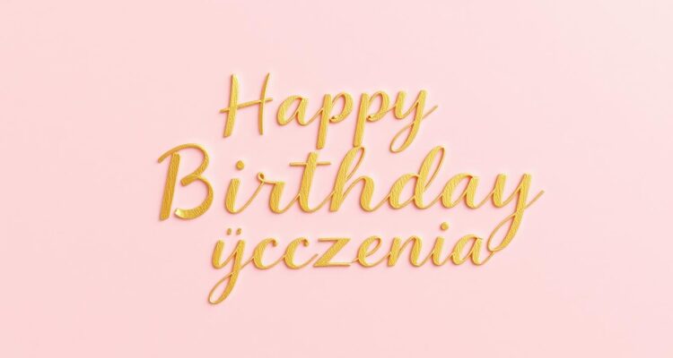 Happy birthday życzenia