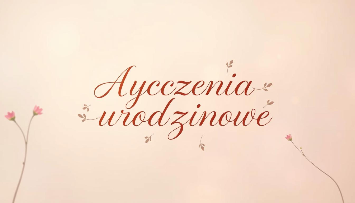 Pozdrowienia z okazji urodzin