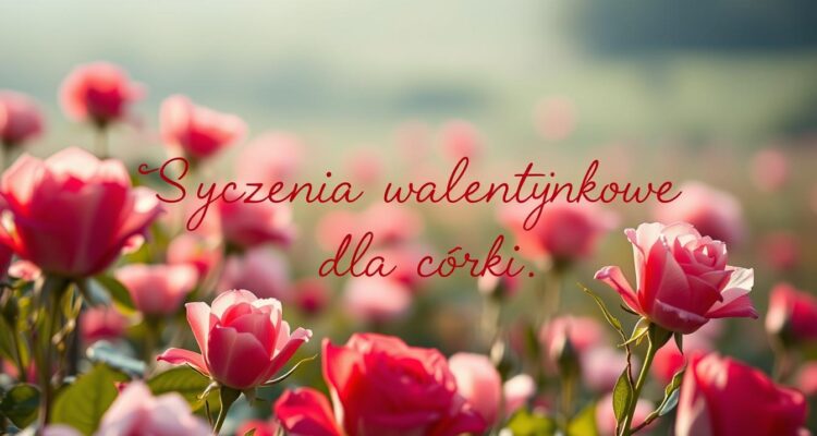 Życzenia walentynkowe dla córki